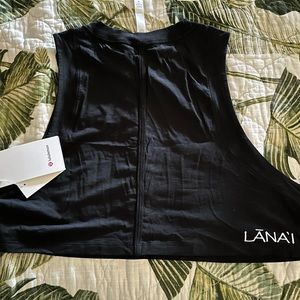 All Yours Crop Tank Lanai Aloha Lululemon